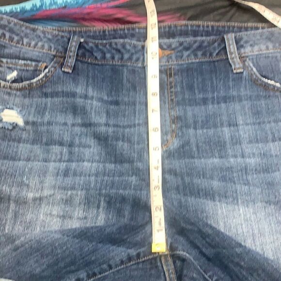 JCP Denim Shorts Sz 32/14 - Picture 7 of 9